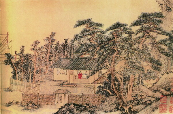 人物名画中国古典藏画0015