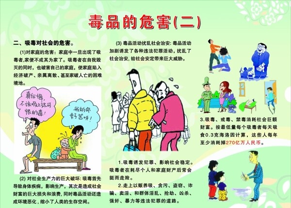 毒品的危害圖片
