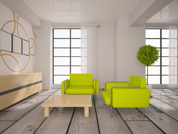 绿色环保沙发设计图片