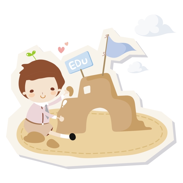 最新韓國矢量卡通素材270