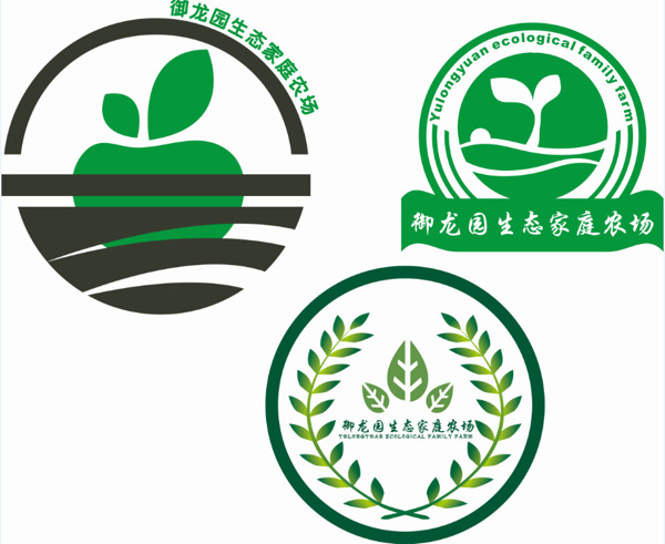 生态家庭农场logo