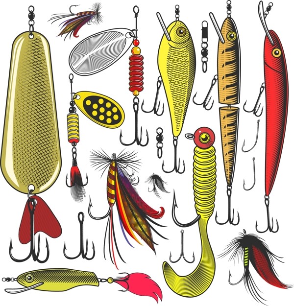 矢量魚圖片