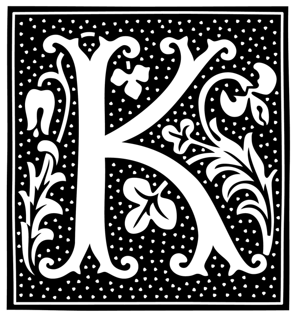 花式字母k字圖片