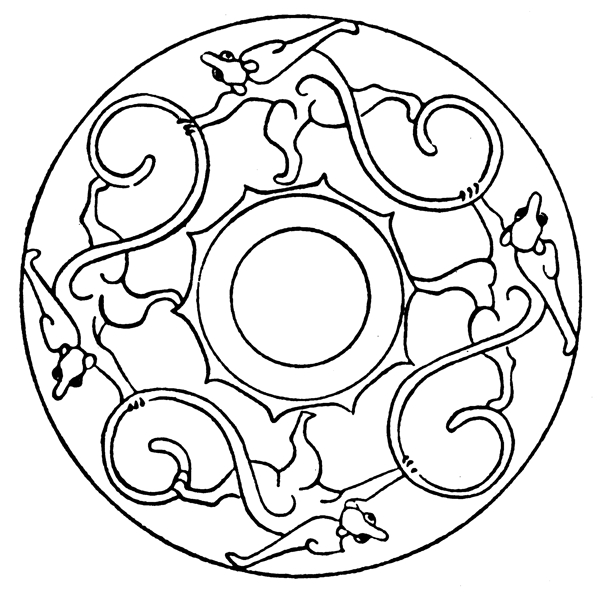 春秋戰(zhàn)國圖案青銅器圖案中國傳統(tǒng)圖案185