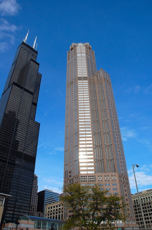芝加哥西尔斯大厦图片