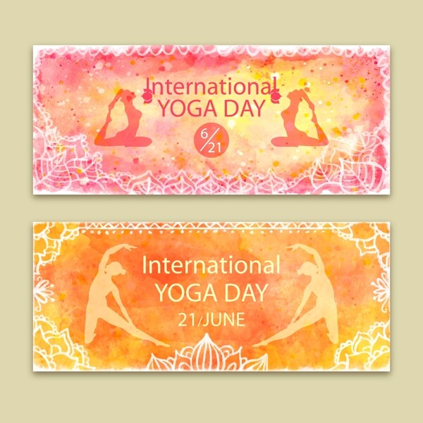 瑜伽日banner