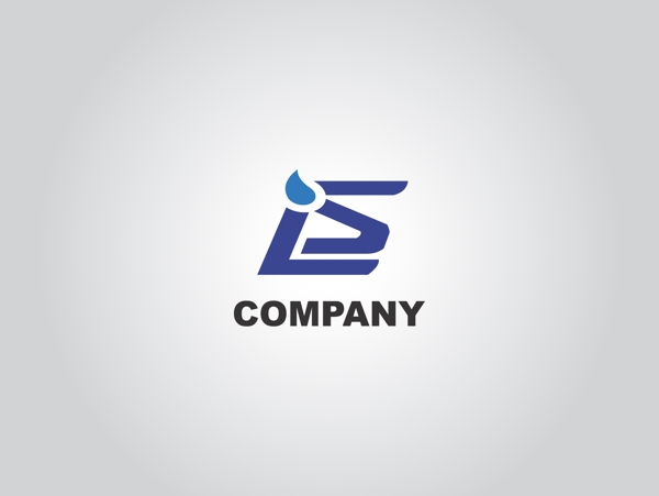 字母形狀LOGO模板