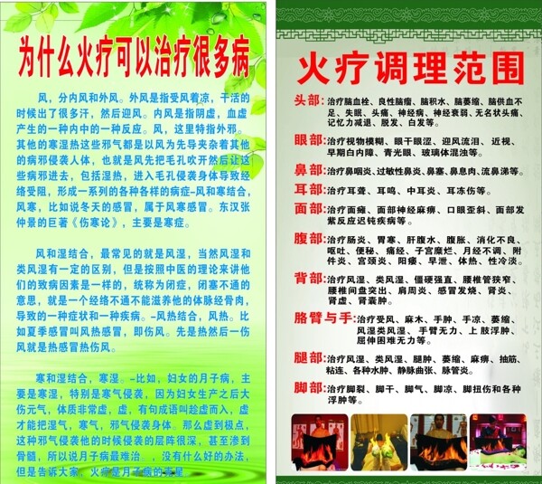 火療展板圖片