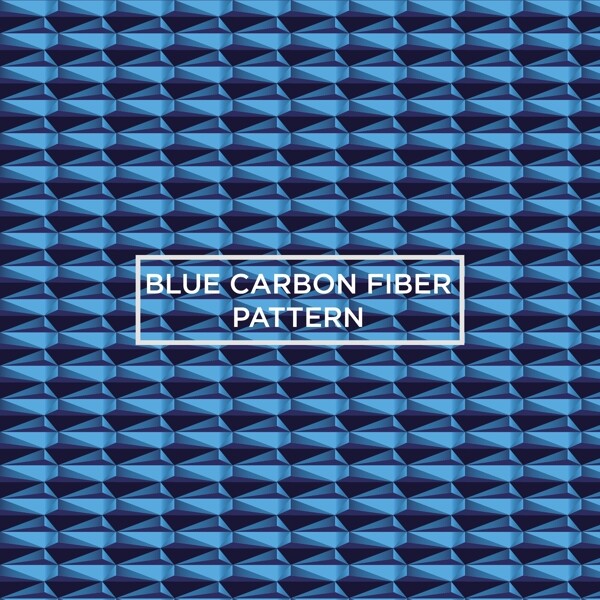 蓝色碳纤维图案