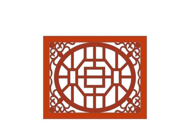 中式传统窗花