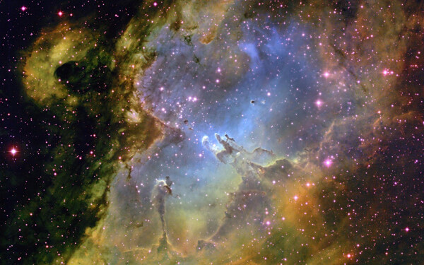 夢(mèng)幻的宇宙星空