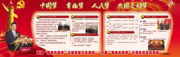 中國夢展板圖片