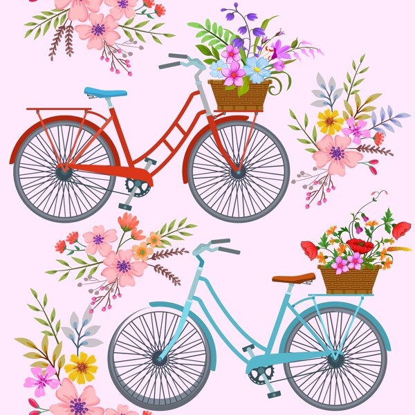 小清新印花