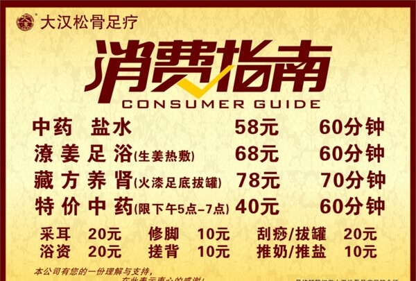 足療店消費指南海報圖片