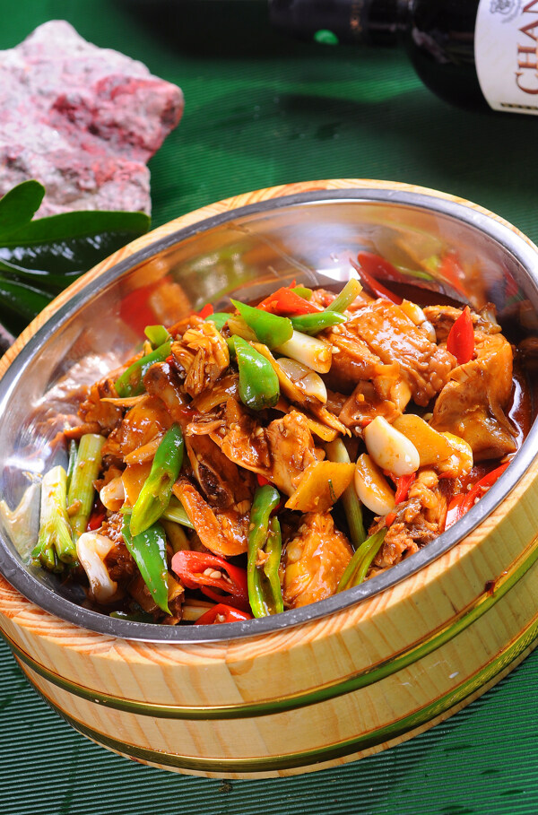 財魚炒雞