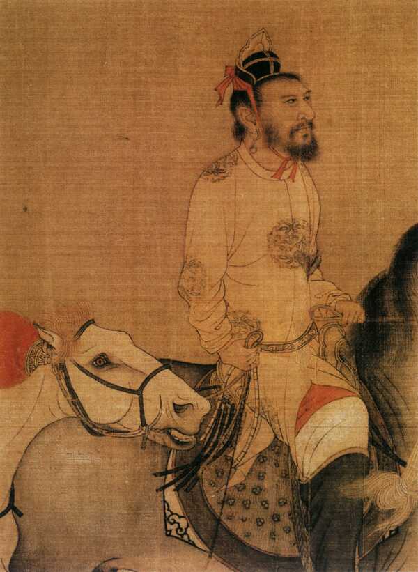 東丹王出行圖局部圖片
