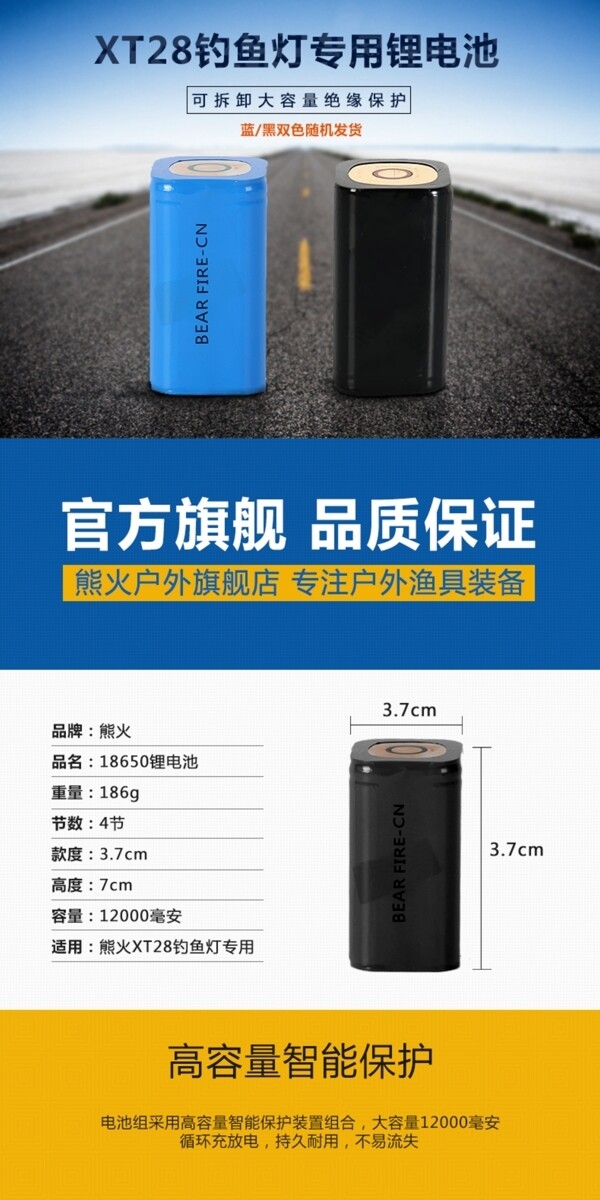 電池配件詳情