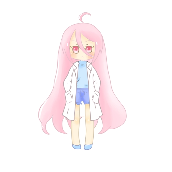 原創(chuàng)少女可商用元素