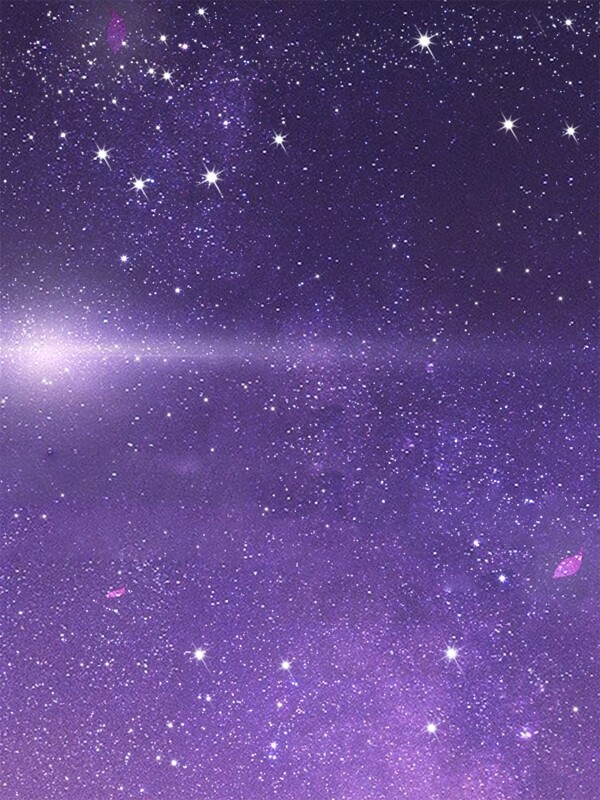 唯美星空質(zhì)感小清新紫色星河簡(jiǎn)約原創(chuàng)背景