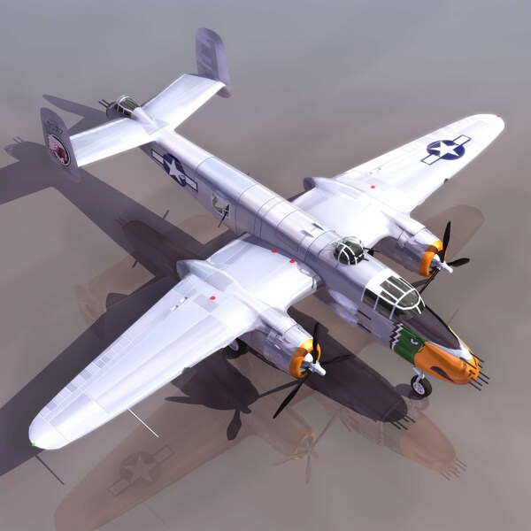 美B25J轰炸机