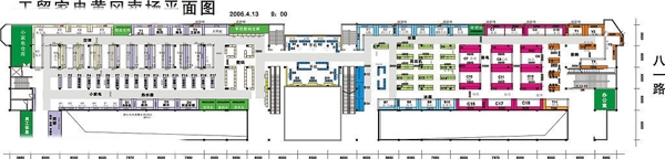 家电卖场平面图图片