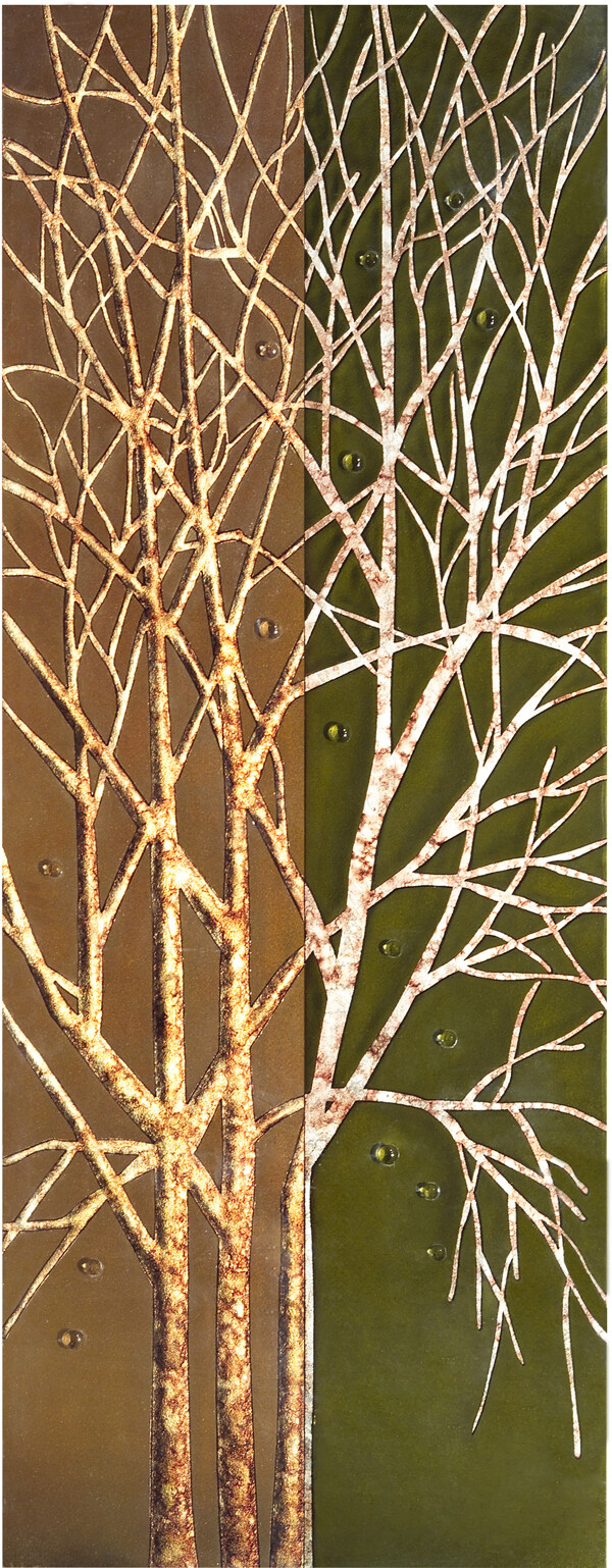 树枝艺术玻璃图片
