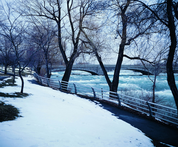 冬天雪景