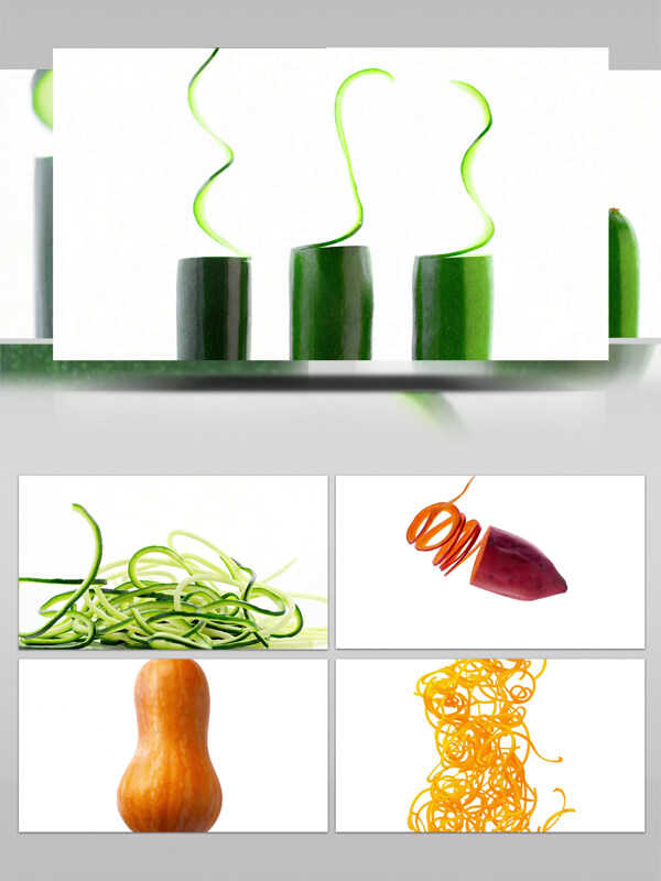 创意蔬菜造型视频