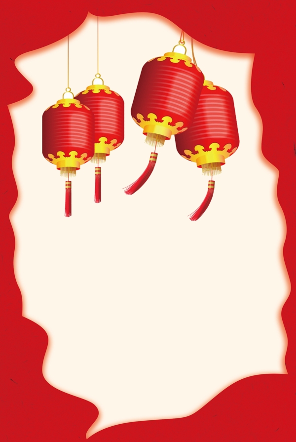 喜庆中国风春节海报背景