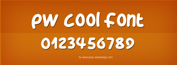 pwcoolfont字体