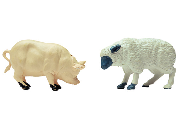 装饰品工艺品猪羊动物模型