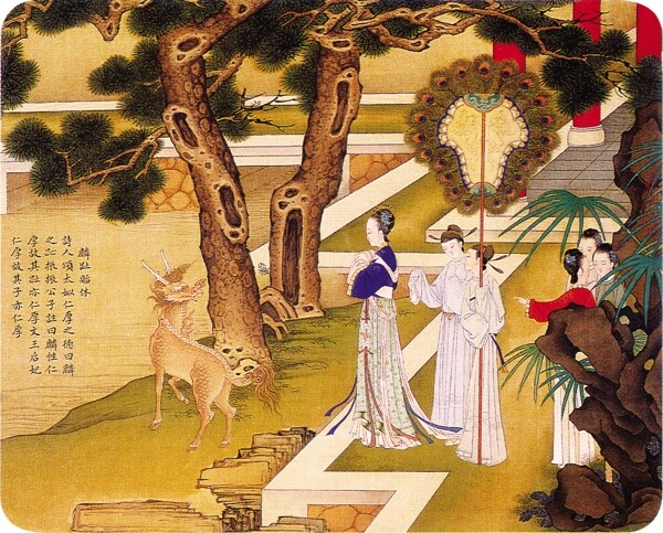 清明上河图古画风景画工女绣女民间艺术画中国民间艺术品中华刺绣民间艺术PSD分层素材源文件中国传统元素整合图库