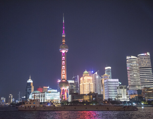 城市夜景上海夜景