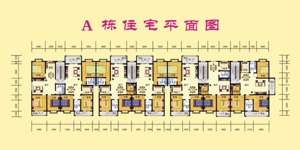 房地产楼层平面图图片