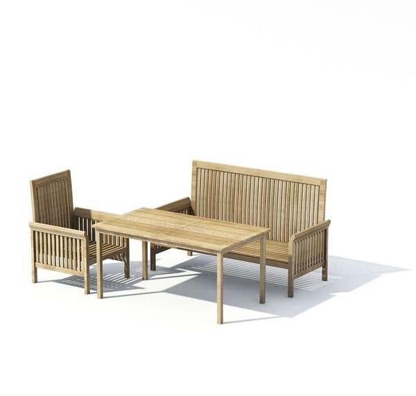 木质桌椅max模图片