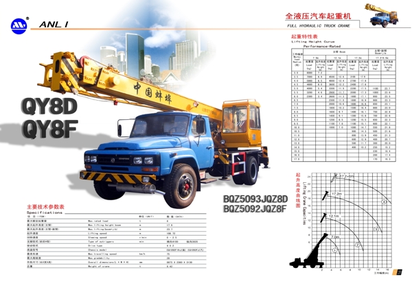 汽车液压起重机使用手册画册内文图片