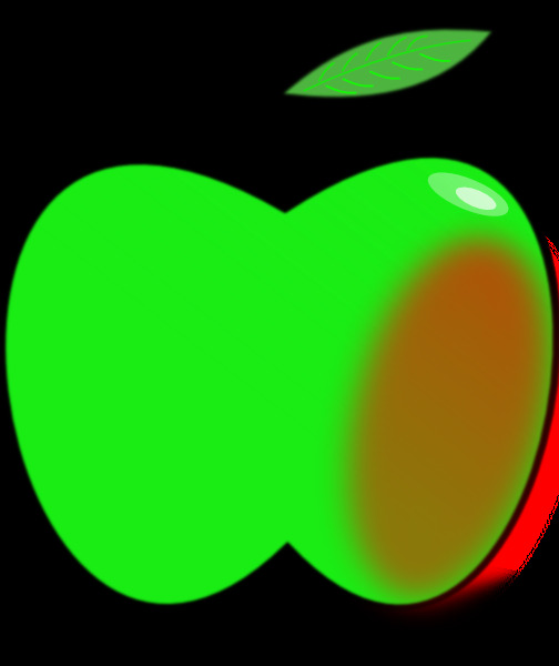 简单的苹果剪贴画