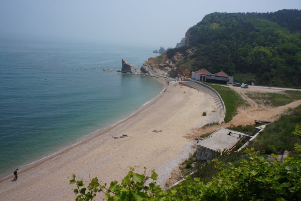 蓬莱长岛鸥翅湾图片