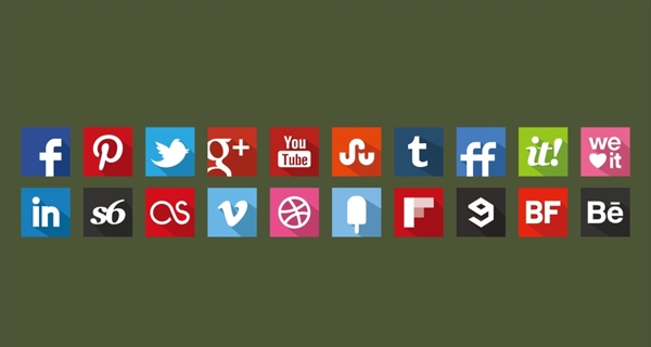 社交媒体标志