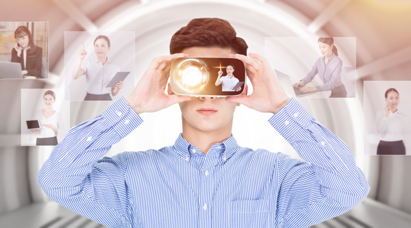 VR眼镜体验虚拟现实