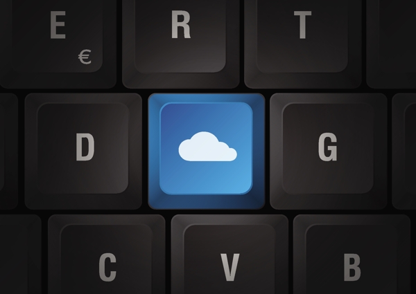 云服务键盘图片