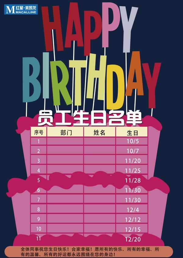 生日