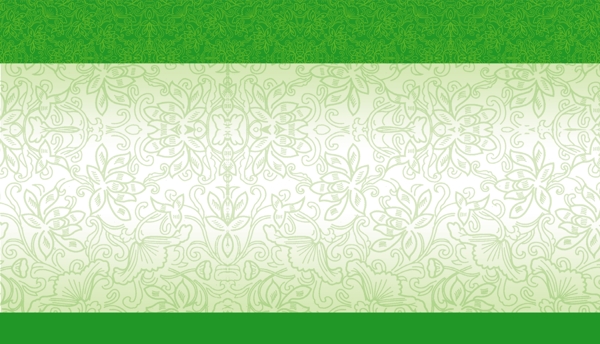绿色花纹素材设计花纹