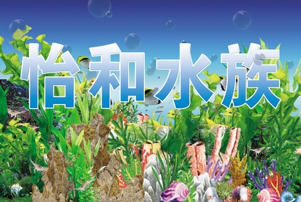 怡和水族广告