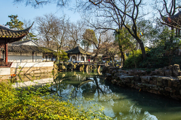 江苏苏州拙政园风景