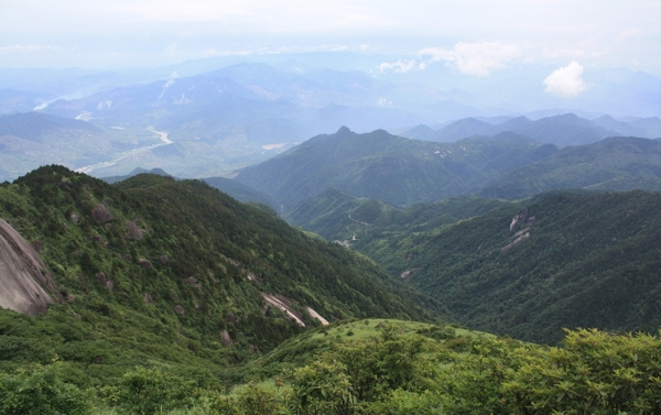 山顶美景图片