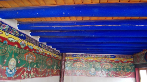 传统藏式房屋寺庙建筑结构图片