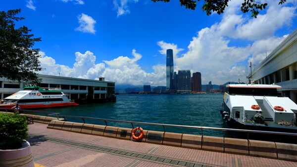 香港九龙半岛风景