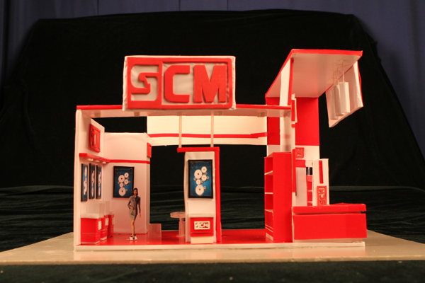 SCM展示设计模型