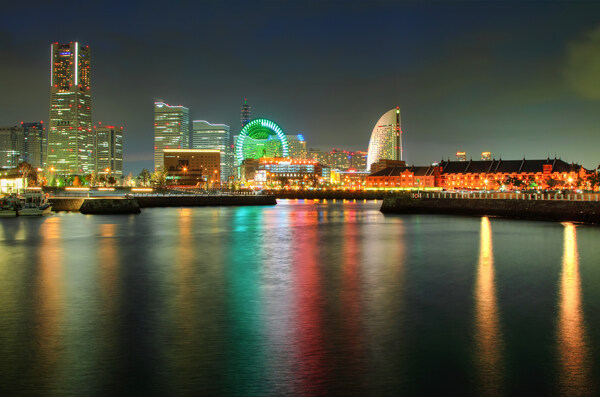 横滨夜景图片
